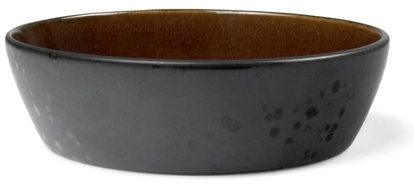 Čierna/jantárová kameninová miska Gastro Black/Amber – Bitz