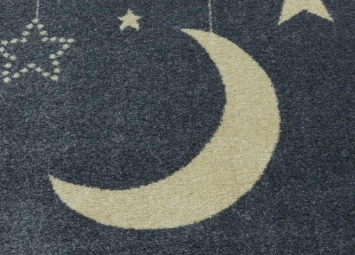 Koberce Breno Kusový koberec FUNNY 2101 Yellow, žltá, viacfarebná,80 x 150 cm