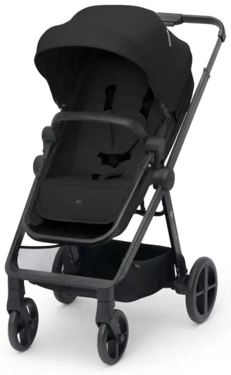 KINDERKRAFT -Kombinovaný kočík 3v1 NEWLY Classic black + autosedačka MINK PRO