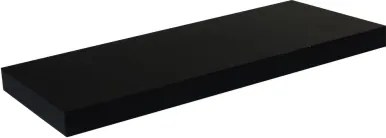 Nástenná polica Basic 60 cm, čierna%