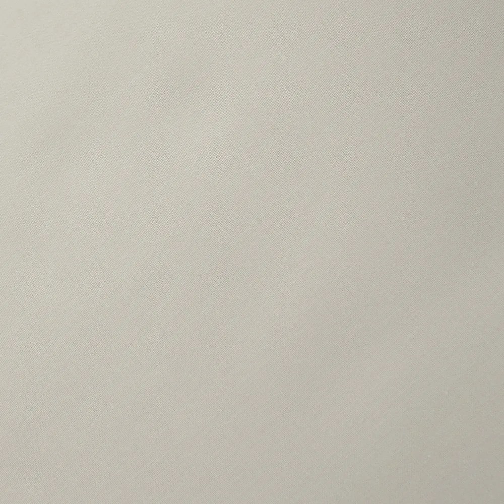 Béžová napínacia plachta z bavlneného perkálu 90x190 cm Cotton Percale – Bianca