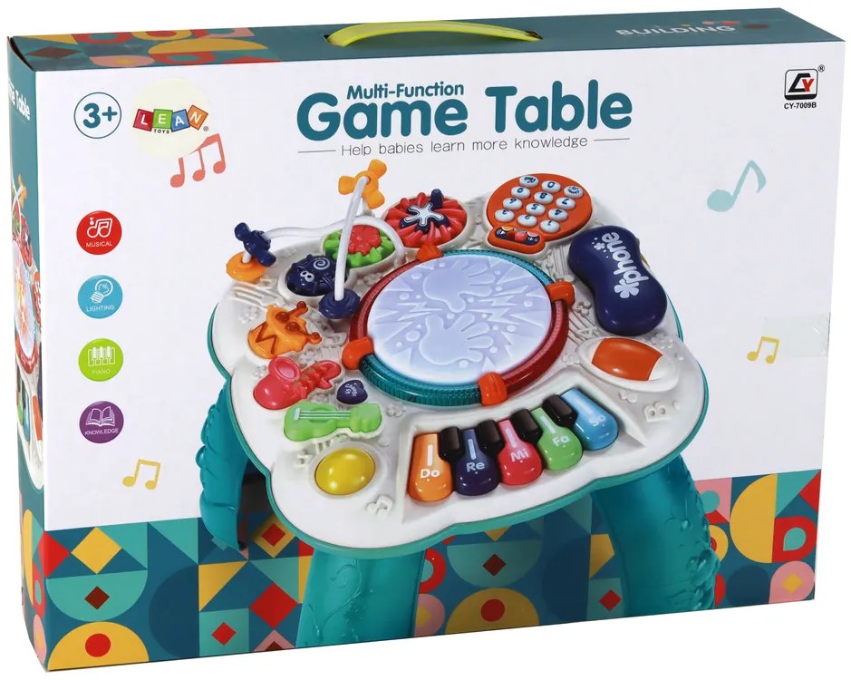 Lean Toys Interaktívny stôl pre najmenších