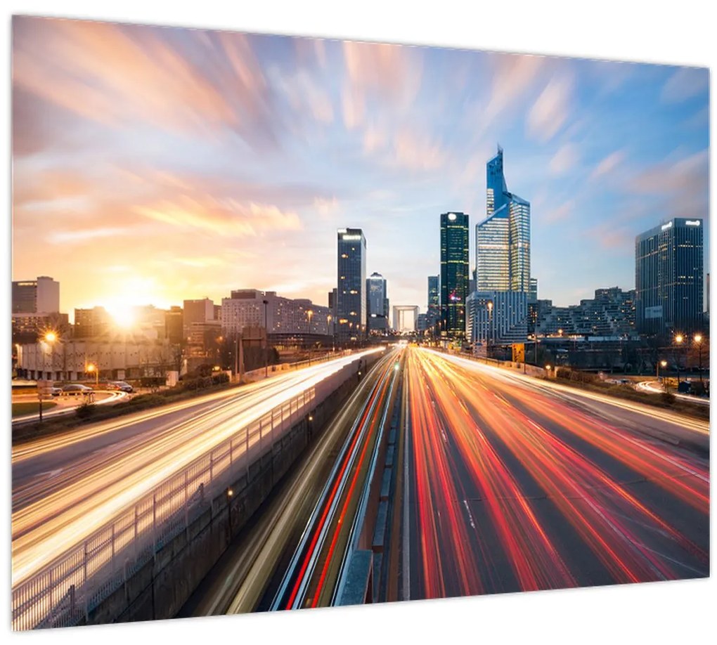 Obraz - Cesta veľkomesta (70x50 cm)
