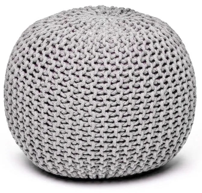 Sivohnedý sedací puf Bonami Essentials Jagger