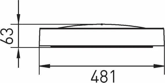 LED Stropné svietidlo SAMER LED/32W/230V 4000K