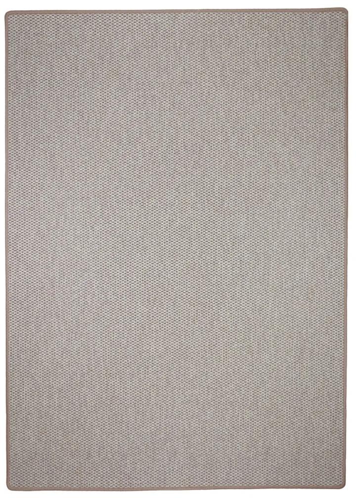 Vopi koberce Kusový koberec Nature svetle béžový - 80x150 cm