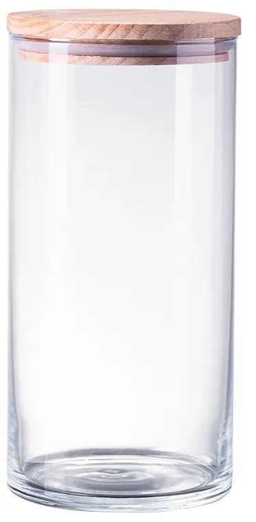 Sklenená nádoba s vekom 1,88 l -  Basic Kitchen - 593761