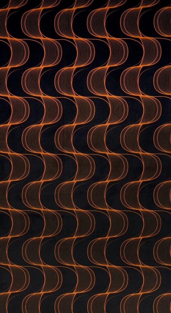 ZATEMŇOVACÍ ZÁVES NA KRÚŽKOCH POLA 140X250 CM VZOROVANÁ