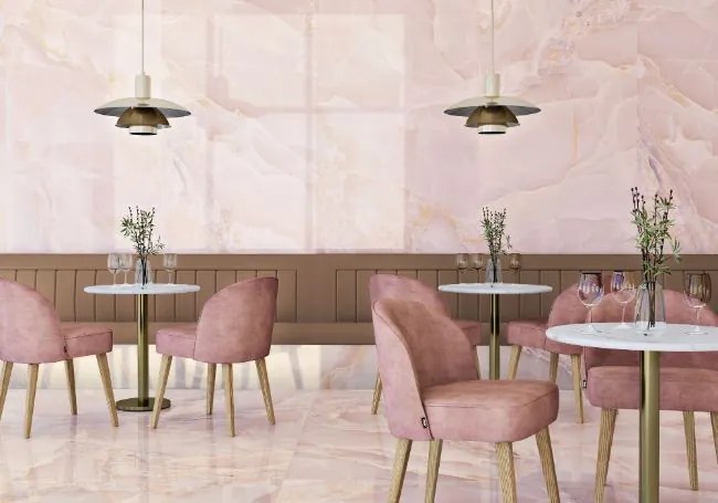 Dlažba Onyx Rose Pulido 120x120 R