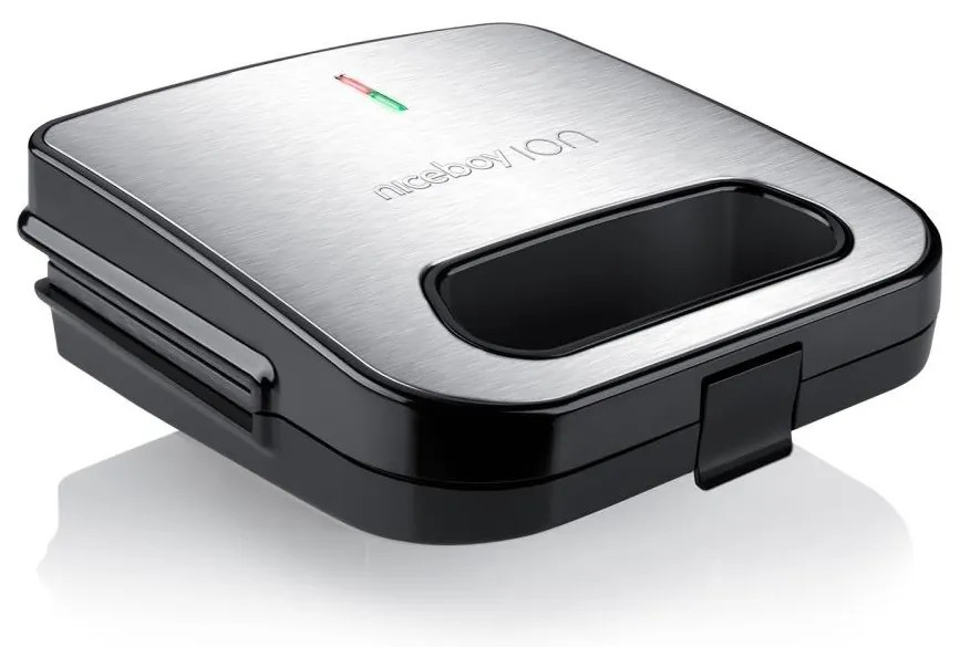 Niceboy ION Snacker S1 - Toustovač 750W/230V matný chróm/čierna