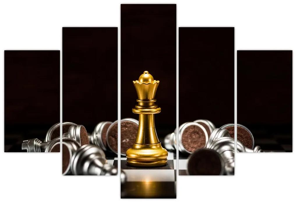 Obraz - Šachové figúrky (150x105 cm)