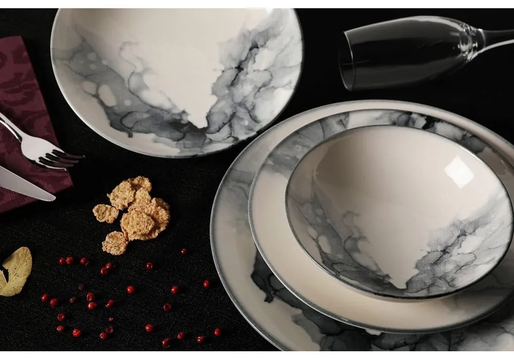 Porcelánová jedálenská súprava 24 ks – Hermia