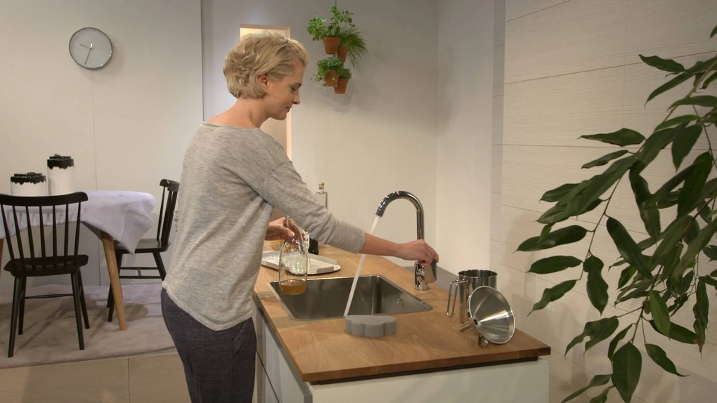 Hansgrohe Logis, páková drezová batéria 260, chrómová, HAN-71835000