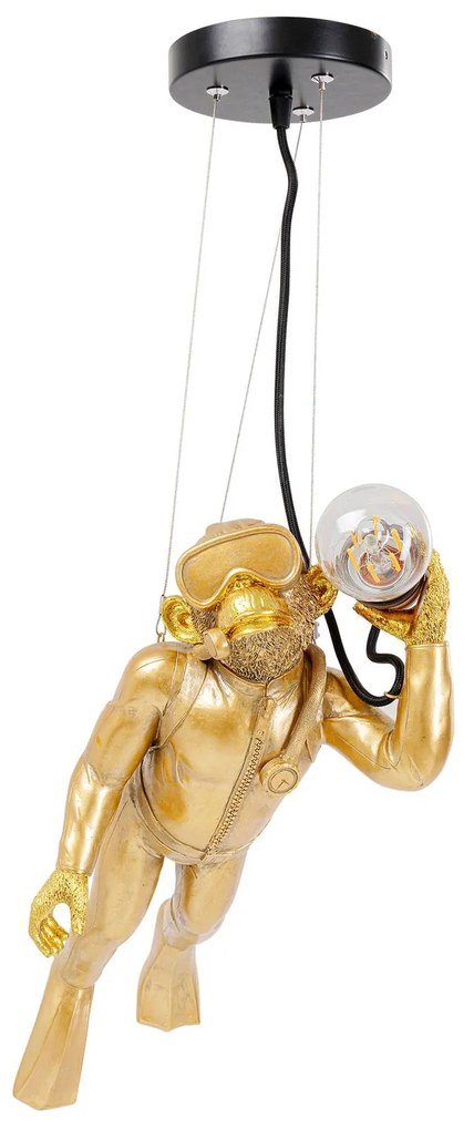 KARE Animal Diver Monkey závesná lampa