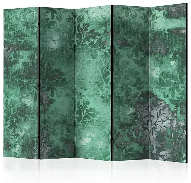 Paraván - Emerald Memory II [Room Dividers] Veľkosť: 225x172, Verzia: Jednostranný