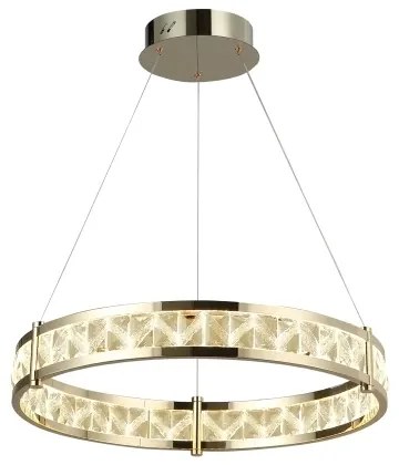 LED Stmievateľný luster na lanku ENRIQUE LED/40W/230V 3000-6000K +diaľkové ovládanie