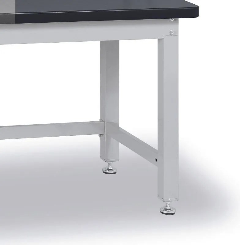 Prídavné kovové police na náradie pre stoly G4, 2 police, nosnosť 40 kg, 1500 x 300 x 450 mm