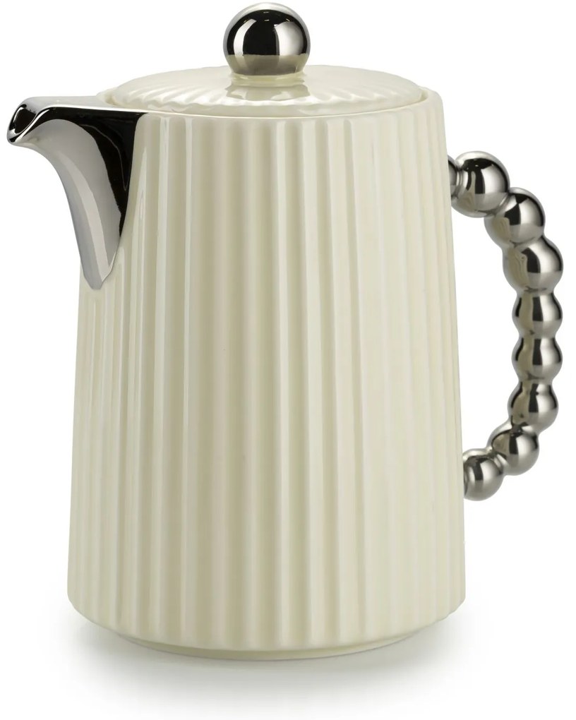 Čajový/kávový set Luca Silver Cream