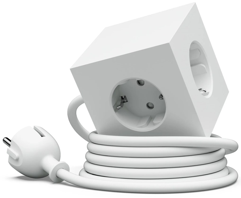 AVOLT Magnetická dobíjacia kocka Square 1 / USB-C Opal White