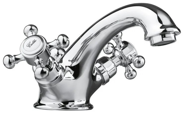 Stojančeková umývadlová batéria v lesklej striebornej farbe Antea – Sapho