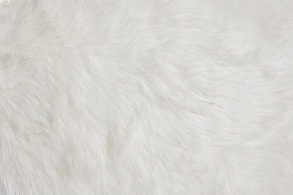 Flair Rugs koberce Kusový koberec Faux Fur Sheepskin Ivory kruh - 120x120 (priemer) kruh cm