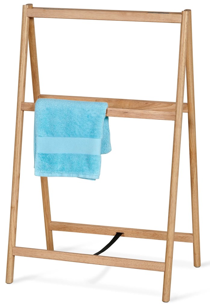 Stojan na uteráky z masívneho dreva