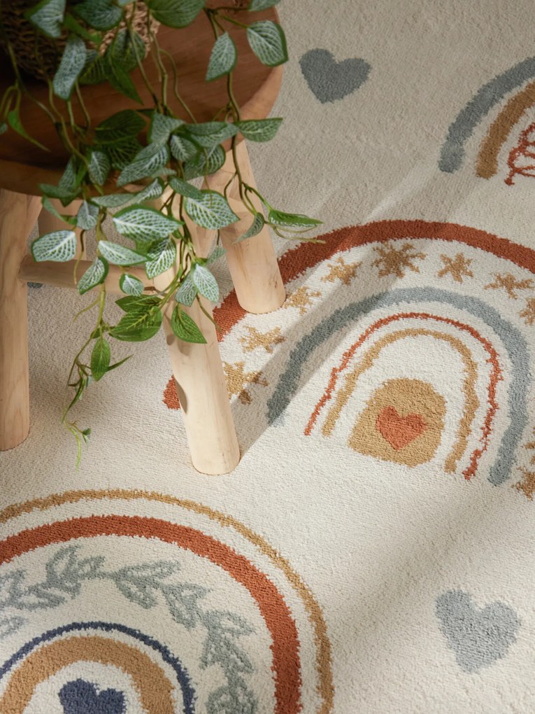 Hanse Home, Detský koberec Adventures 106415 Cream Multicolor, 120x170, viacfarebná, detská izba