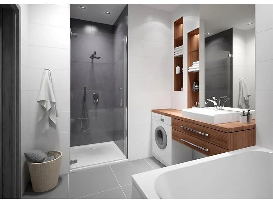 Sprchové dvere DJL/Tensa-80-S cm/SBW0