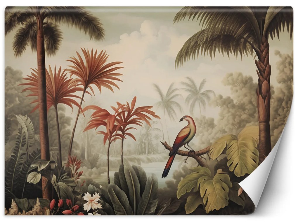 Gario Fototapeta Tropický vták v džungli Materiál: Vliesová, Rozmery: 450 x 315 cm