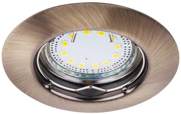 Rabalux LED zápustné bodové svietidlo Lite 3x3W | 720lm | 3000K | IP40 - set 3 svietidiel, bronz