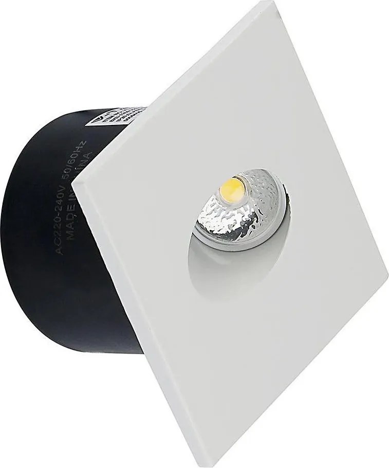 LED Schodiskové svietidlo LED/3W/230V 4000K biela
