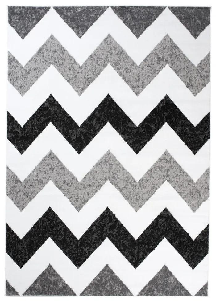 Kusový koberec PP Zero sivý 200x300cm
