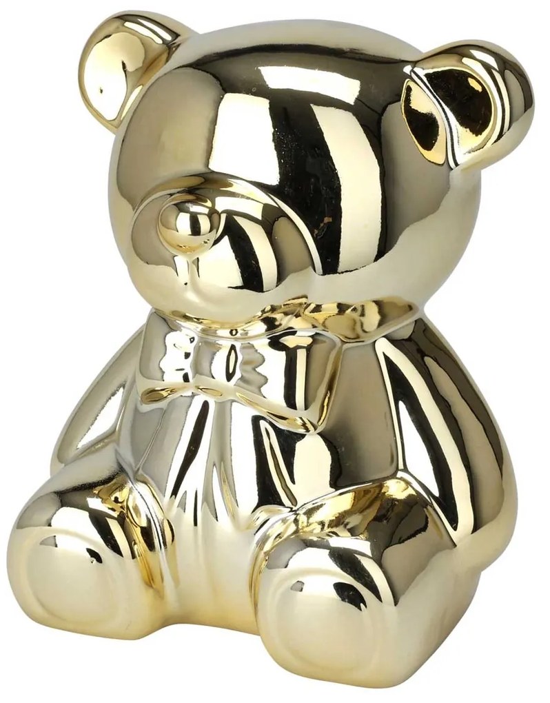 Keramická pokladnička Golden Bear 12,5x14,4x17 cm
