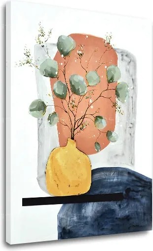 Obraz na plátne KVET VO VÁZE