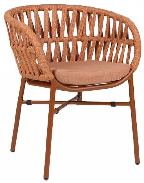 TAHITI kreslo terracotta