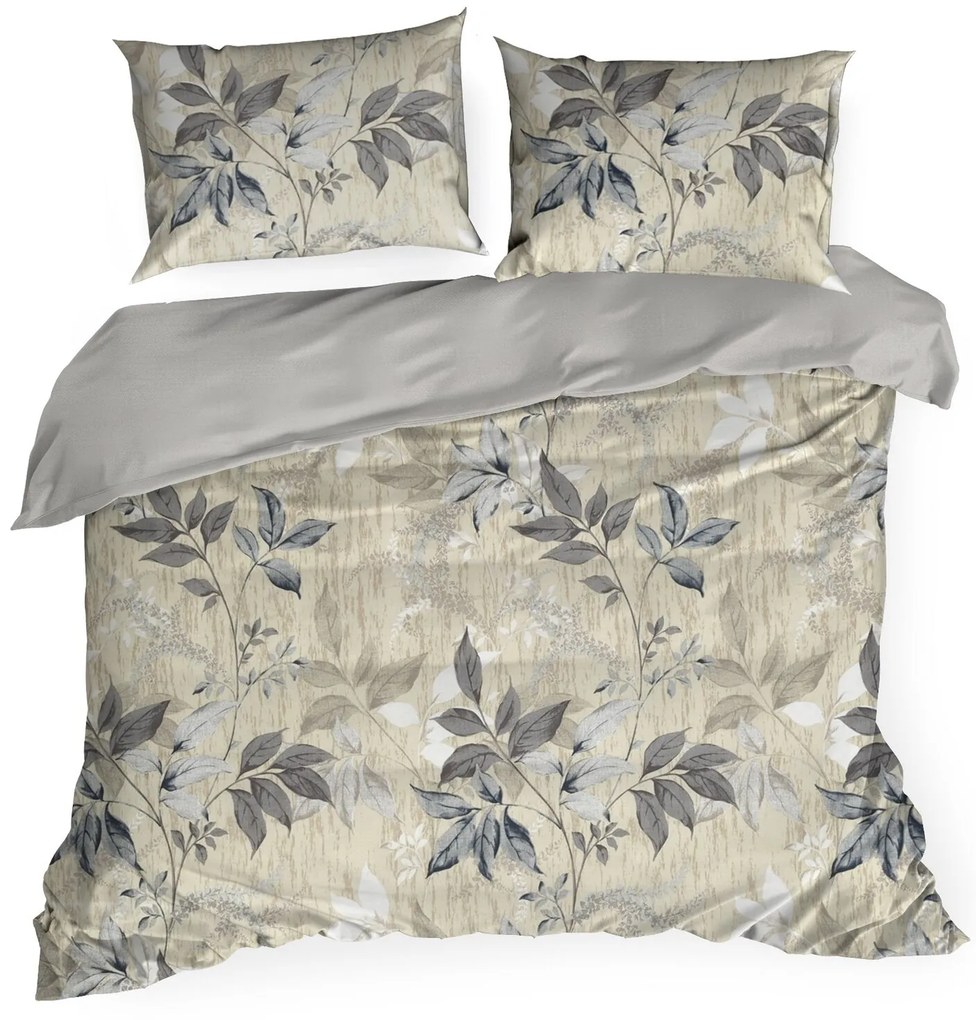MAKOSATÉNOVÉ OBLIEČKY TERRA COLLECTION MONTE1 140X200 CM, 1KS 70X90 CM VZOROVANÉ