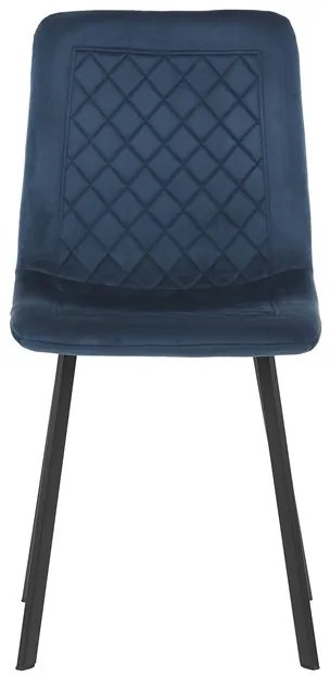 Autronic BONTEC Jedálenská stolička, modrá, zamatová látka, DCL-973 BLUE4 Farba: Zelená