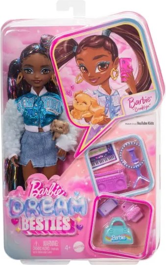 Bábika Barbie Dream Besties Mattel HYC22 Brooklyn