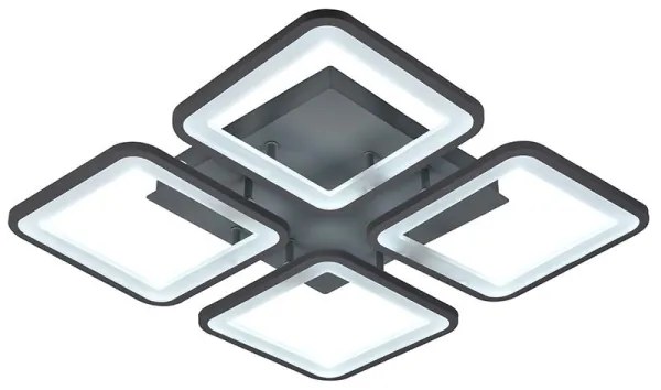 Brilagi - LED Stmievateľný prisadený luster SQUARED LED/85W/230V 3000-6500K + DO