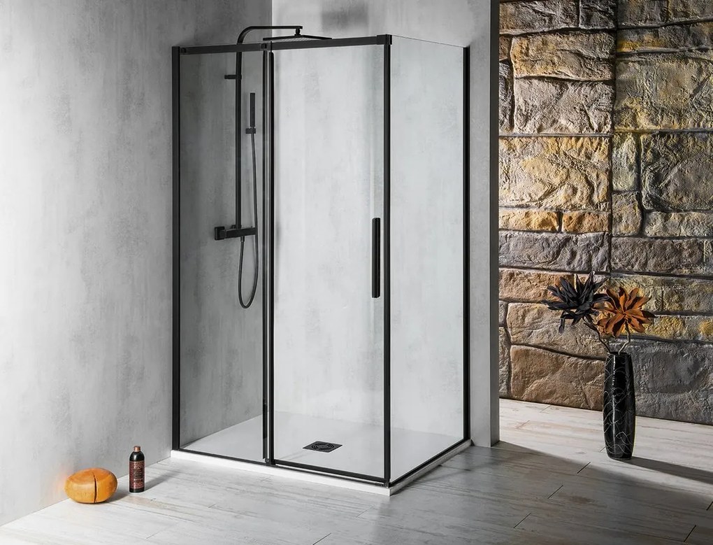 Polysan Polysan, ALTIS obdĺžniková sprchová zástena 1300x800mm L/P varianta, AL4015CAL5915C