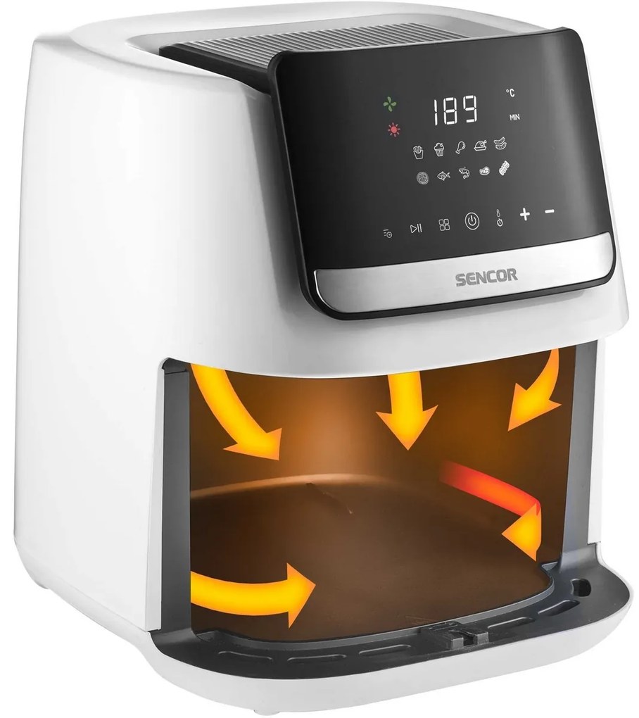 Sencor SFR 6551WH teplovzdušná fritéza
