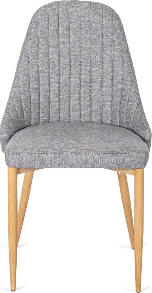 Čalouněná jídelní židle TORINO šedá