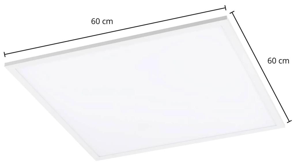 Lindby Luay LED panel, 3 000 – 6 000 K, 60 x 60 cm