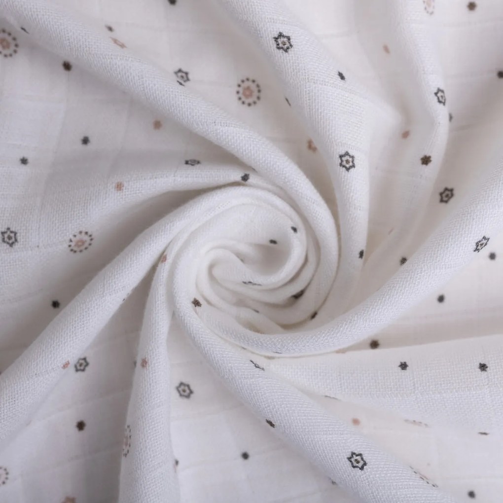 Babymatex Bambusové plienky Hviezdičky, 70 x 70 cm, súprava 3 ks