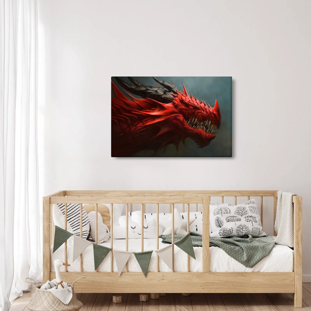 Obraz - Drak (90x60 cm)