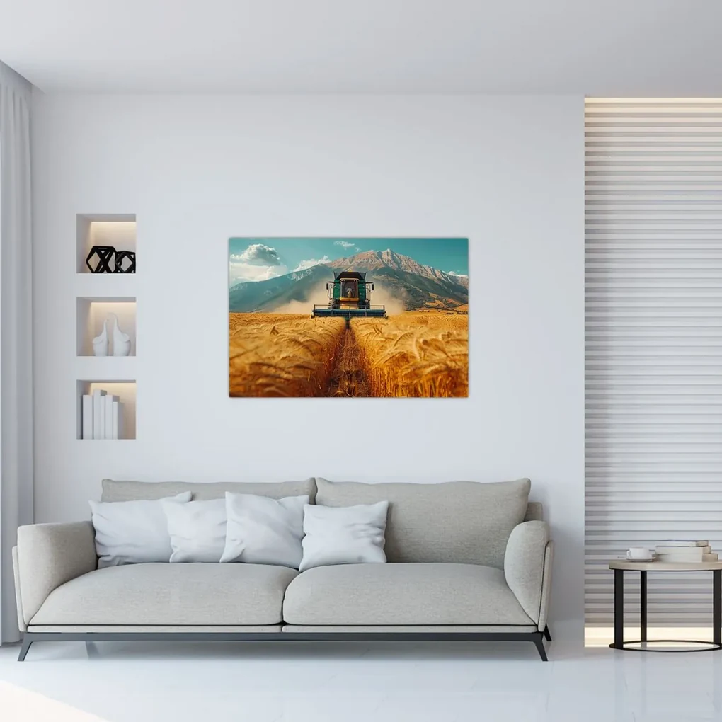 Obraz - Poľnohospodár (90x60 cm)