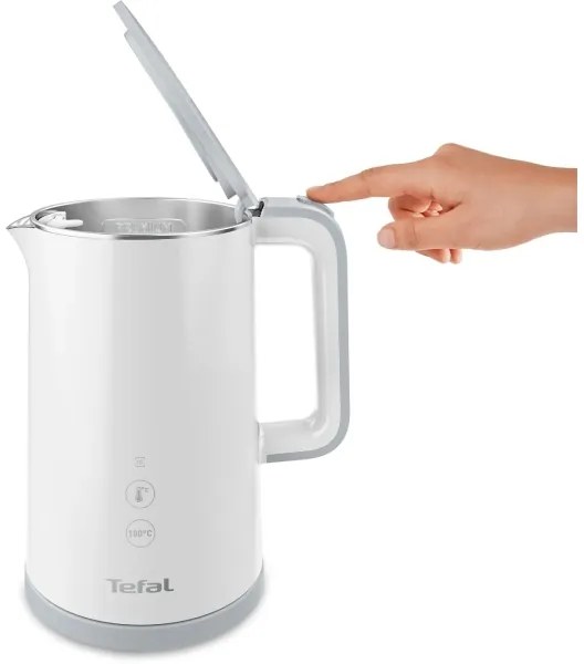 Tefal - Rýchlovarná kanvica SENSE 1,5 l 1800W/230V biela