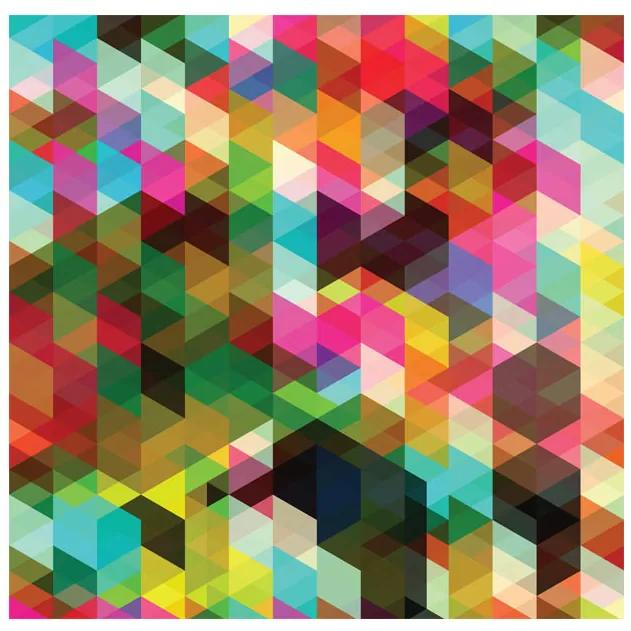 Artgeist Fototapeta - Colourful Geometry Veľkosť: 200x154, Verzia: Standard