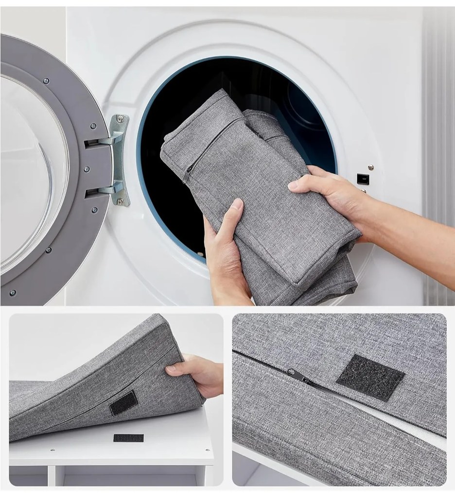 Botník Vasagle Endersen 104 cm biely