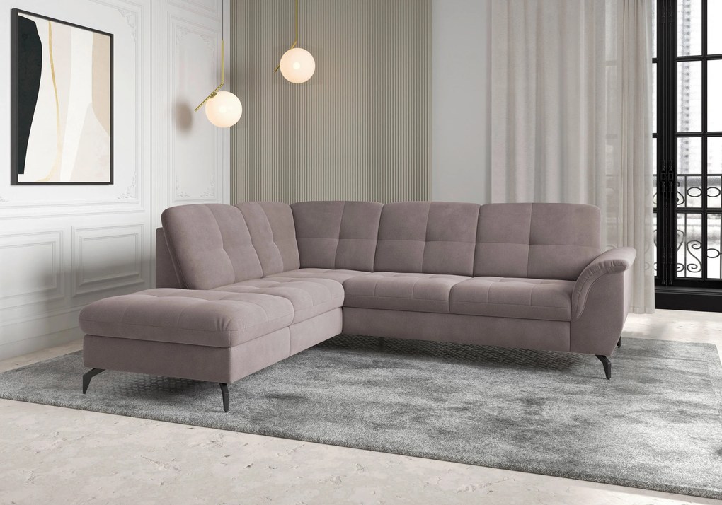 XXXLutz ROHOVÁ SEDAČKA, textil, taupe Sit & More - Sedačky - 00014401331N